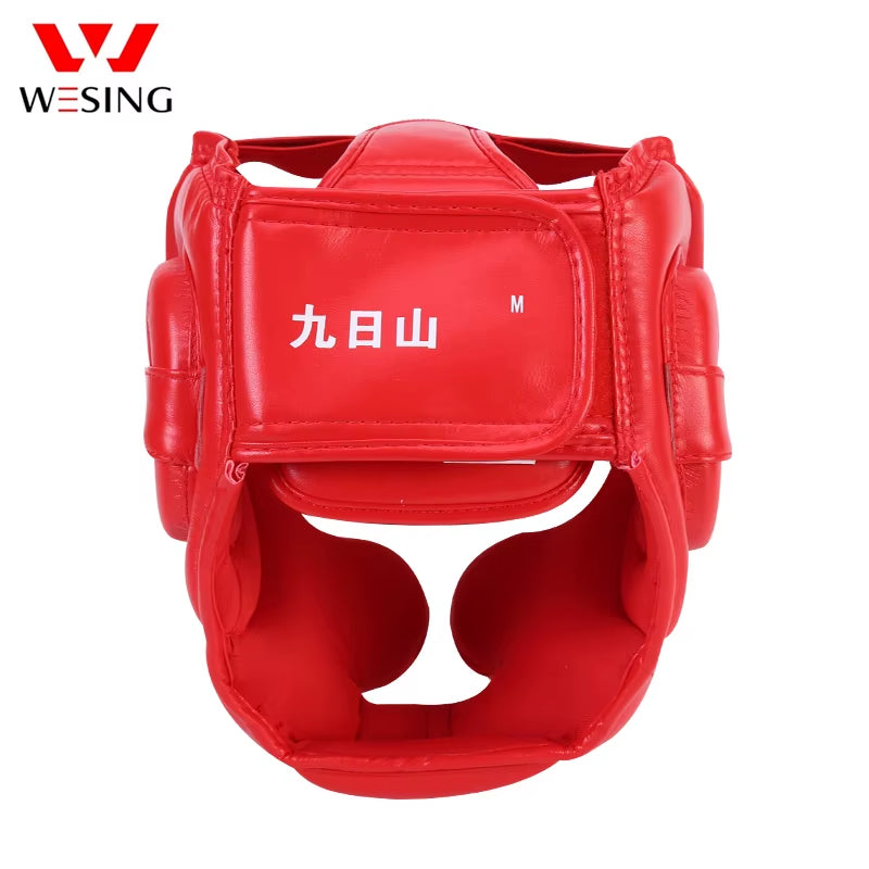 Microfiber Boxing Headgear Full Protection Kickboxing Head Protector Martial Art Head Guard Protective Head Gears