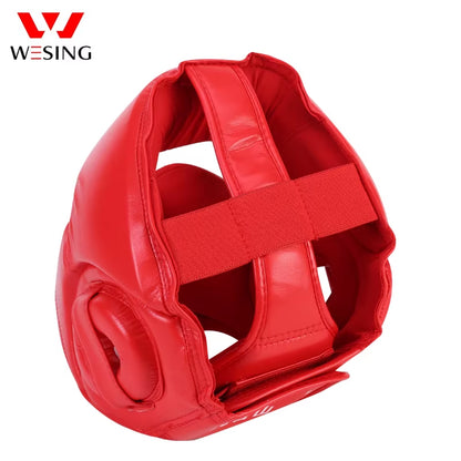 Microfiber Boxing Headgear Full Protection Kickboxing Head Protector Martial Art Head Guard Protective Head Gears